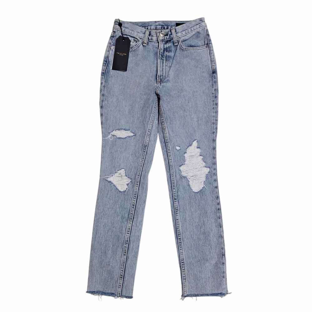 Rag & Bone High-Rise Ankle Skinny Jeans size 23 - Picture 2 of 5
